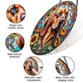 thumbnail image 4 of 89Bloom Bloodhound Window Hanging Stained Glass, Bloodhound Suncatchers for Windows Stained Glass, Stained Glass Dog suncatcher, Dog Stained Glass, 4 of 8