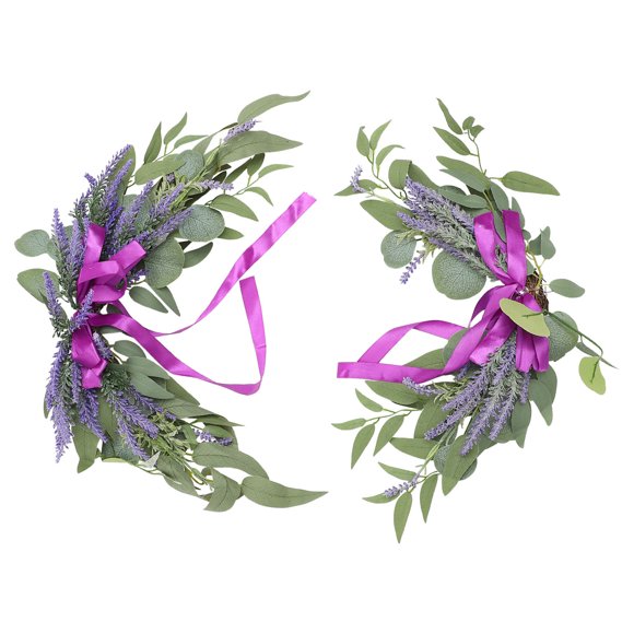 WHAMVOX 2Ud Floral Artificial De Lavanda En Color Violeta Para Escenarios Y Fiestas