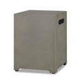 thumbnail image 3 of Pemberly Row Powder-coated Steel Propane Tank Cover in Mist Gray, 3 of 5