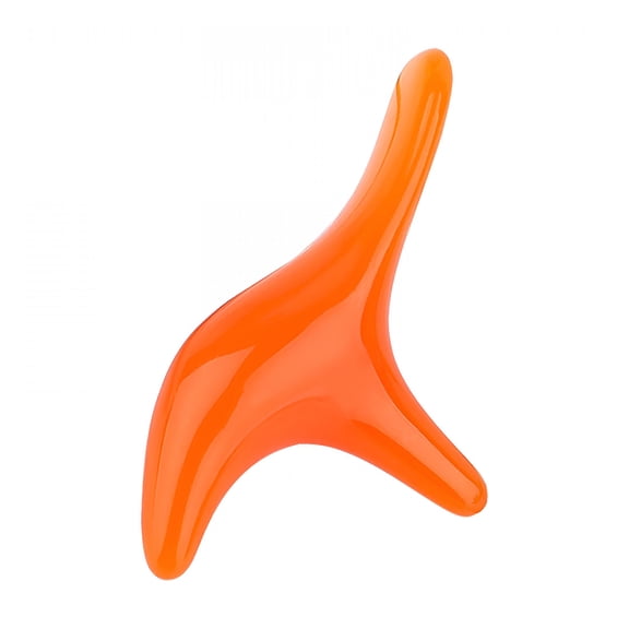 OITY Portable Trigger Point Massage Tool,Relieve Shoulder Pain,Full Body,Foot Stick,Hook,Back Spa,Face Gua Sha Therapy,Yellow