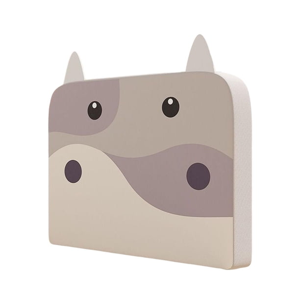 Guardería Cama Parachoques Cojín Bebé Dormir Protector Para Niños Pequeños Vaca 50cm