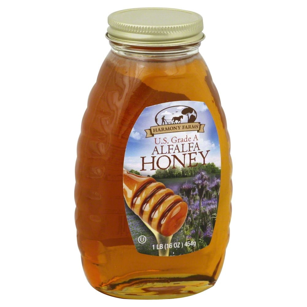 Harmony Farms Honey, Alfalfa, 16 Oz