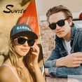 thumbnail image 2 of Gafas de Sol Sunier Retro Cuadradas Acabado Mate UV400 Polarizadas, 2 of 5