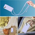 thumbnail image 2 of Nupcknn Funda con Cordón para iPhone 12, Funda de Silicona Líquida Collar Ajustable Funda para Teléfono Funda con Cordón para Teléfono Celular Funda de Protección Completa para iPhone 12, 2 of 4