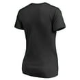 thumbnail image 3 of Women's Black Las Vegas Raiders Vintage Collection Victory Arch V-Neck T-Shirt, 3 of 3