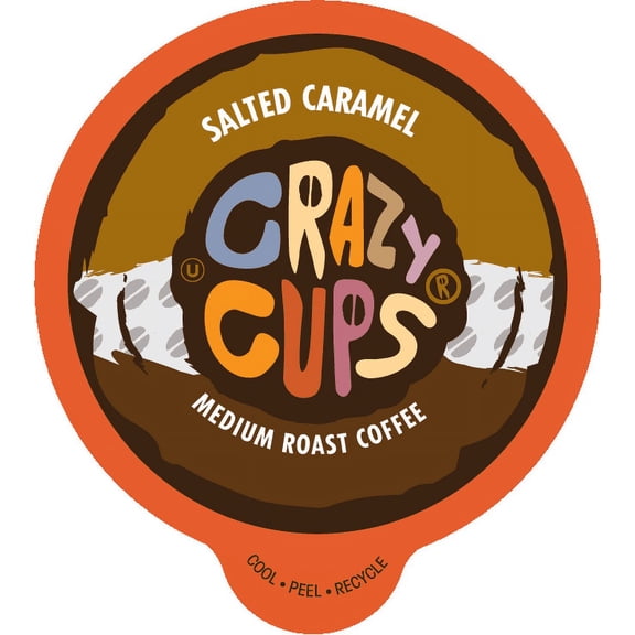 Salted Caramel Flavored Coffee by Crazy Cups