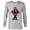 Athletic Heather, variant on Star Wars Ahsoka Tano Jedi Hero Aurebesh Disney+ - Long Sleeve T-Shirt for Men - Customized-White
