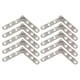 thumbnail image 1 of 10 bisagras giratorias ocultas de 360 grados para puertas., 1 of 7