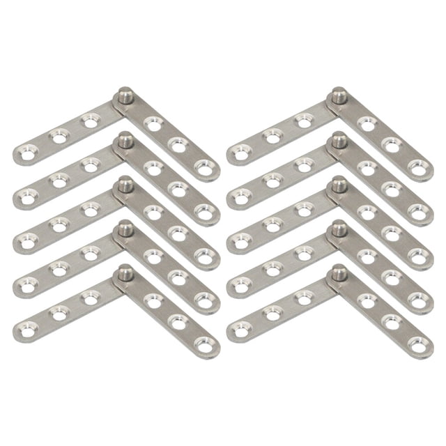 10pcs Hidden Rotatable Hinges 360 Degree Rotatable Hinges Replacement Door Hinges