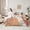Orange Green Brown, variant on Homewish Chic Flowers 7-Piece Twin Bedding Sets For Teens Boys Girls,Botanical Plants Bedding Comforter Set,Vintage Aesthetic Breathable Sheet Sets,Lightweight Room Decor,Reversible
