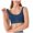 Dark Blue, variant on Yammkia Sport Bras for Women High Support Sports Bra for Women Plus Size High Support Workout Bra with Cooling Mesh (Light Blue,M)