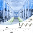 thumbnail image 2 of Cadena de luces Vivideal, 33 m, 300 LED, resistente al agua, 8 modos, 2 of 7