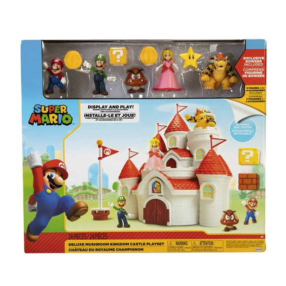 L’ensemble Château du Royaume Champignon de luxe Super Mario