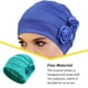 thumbnail image 3 of Turbante de poliéster para mujer Minnieouse gorro decorativo tradicional verde, 3 of 6
