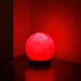 thumbnail image 4 of Lámpara De Esfera, Plástico De Madera De La Luz De La Noche Del Globo Llevado Alimentado Por USB Con Control Remoto Para El Hogar, 4 of 7