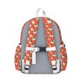 thumbnail image 3 of Pug Dog Backpack for School,Cute School Bag,Schoolbag with Adjustable Shoulder Straps & Padded Back,13.4"x11"x4.7", 3 of 6