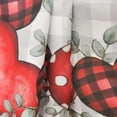 thumbnail image 5 of Valentine''s Day Tablecloth 60×84 Inch Rectangle, Buffalo Plaid Red Love Hearts Washable Table Cover for Party Picnic Dinner Decor, 5 of 6