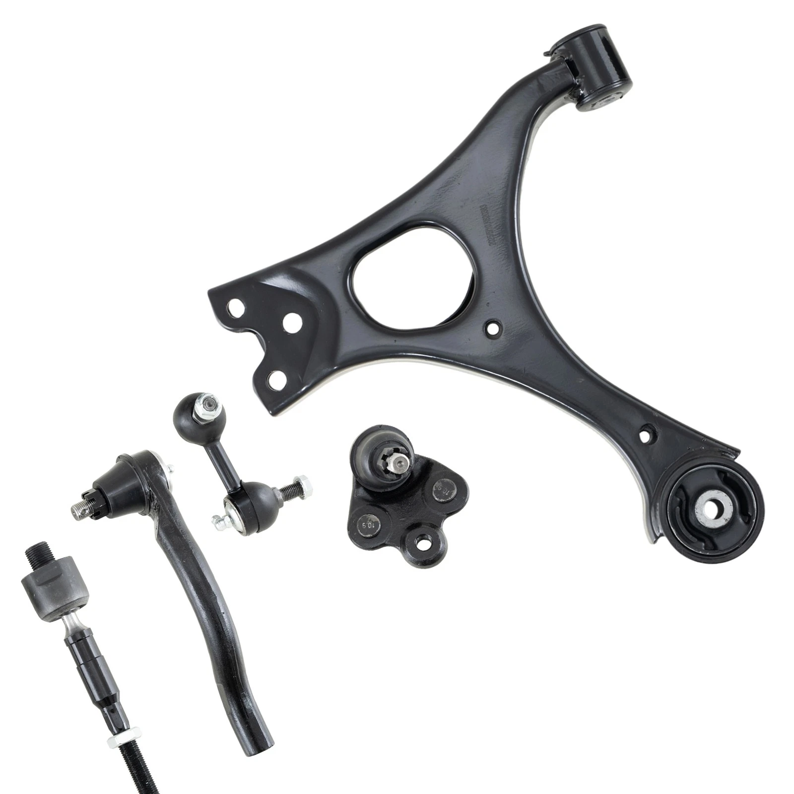 MOSTPLUS Front Lower Control Arms Ball Joints Sway Bar End Link for 2006-2011 Honda Civic