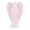 Pink, variant on NFTIGB Natural Energy Charged Guardian Angel Shape Crystal Healing Stone Decor Gift Pink 2 Inches Pocket Figurine For Love