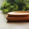 thumbnail image 1 of Bandeja de Madera Accesorios de Cocina Salud Ambiental Servicio de Mesa Retro , Cuadrado Macarena Fuente de madera, 1 of 8