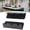 Black, variant on 2X Boat-Seat Hook Clips Brackets for Rib Dinghy Yacht Fishing Boat