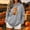 Gray, variant on Ynynloco Women's Halloween Graphic Ghost Hooded Sweatshirt Fall Long Sleeve Pullover Casual Tops with Pocket