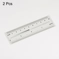 thumbnail image 3 of Unique Bargains PET Plastic Flexible Ruler, 4 Inch, 2 Count, 3 of 6