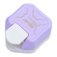 thumbnail image 1 of MesaSe Portable Mini Corner Rounder Punch  3 In 1  Rounder 6mm  Corner Trimmer with Handle for DIY Projects Crafting and Card Making，Purple, 1 of 10