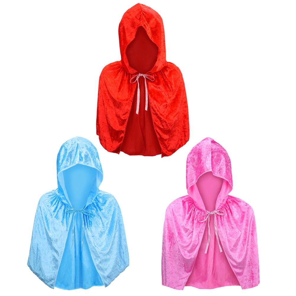 Proumhang Cape mantel met capuchon voor meisjes, Winter Warme Outdoor Sjaal Poncho, Hoodie Jas, Prinses Capelet Wrap, Baby Kids Zuigelingen Peuters Snowsuit Uitloper,Wit,120