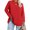 Lake blue, variant on Women's Plus Size Top Long Sleeve Crew Neck Loose T-Shirt