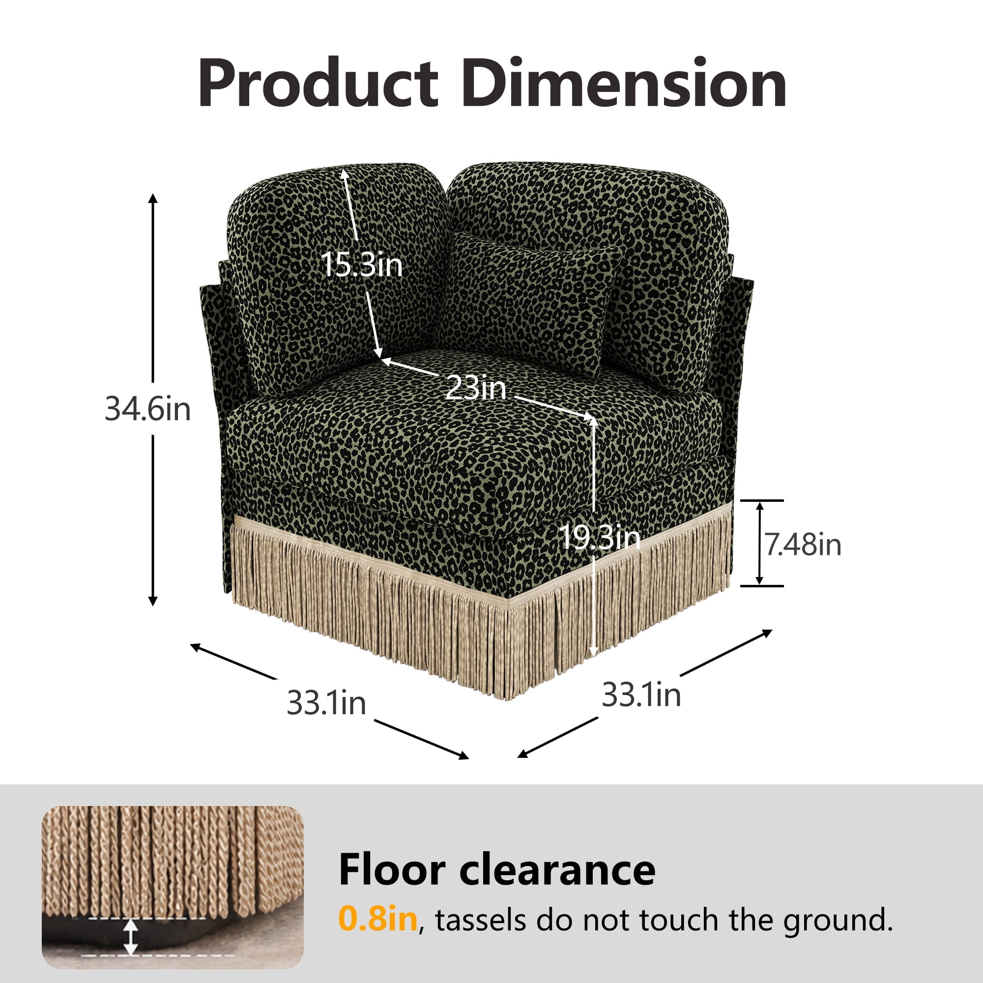 Modular Sectional Sofa Corner Chair Module