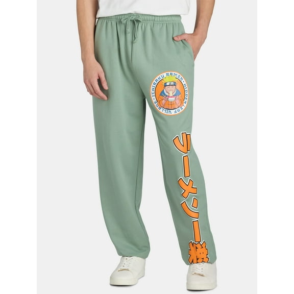 Naruto Men's & Big Men's Graphic Jogger Pants, Sizes XS-3XL