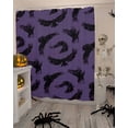 thumbnail image 4 of Halloween Raven Purple Shower Curtain Set ，Waterproof Fabric Shower Curtains Shower Curtains for Bathroom,Bathroom Decor 72"x84", 4 of 6