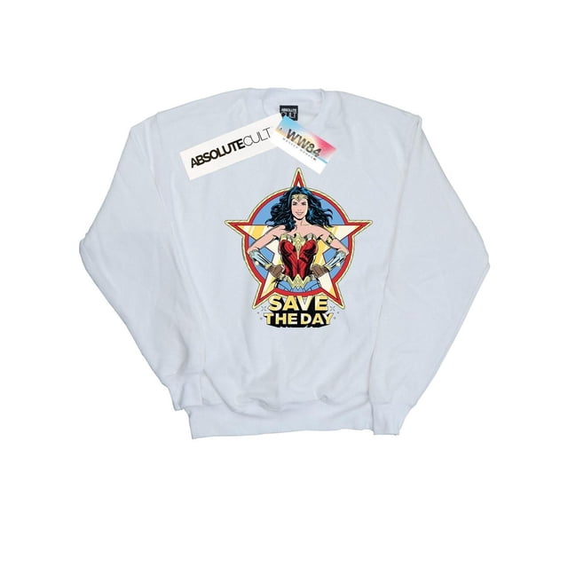 DC Comics Chandail en Molleton Design Étoile Wonder Woman 84 pour Filles