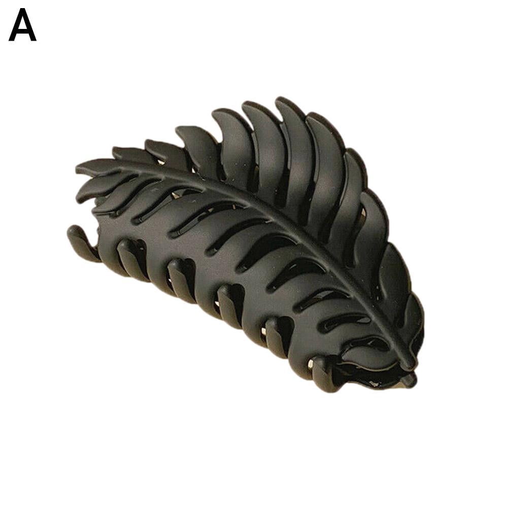 Ladies Women Large Hair Claw Clamps Clips Leaves Claw Clamp Hair Accessories M6M9