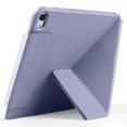 thumbnail image 2 of For iPad Air 13 (2024) Case PC PU Leather Origami Stand Magnetic Tablet Cover - Grey, 2 of 5