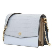 Tory Burch Ladies Robinson Convertible Shoulder Bag In Blue