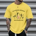 thumbnail image 4 of Haut à Manches Courtes Imprimé Thème Halloween pour Homme Col Rond Décontracté Graphique Feu Grande Taille Couleur Unie, 4 of 6