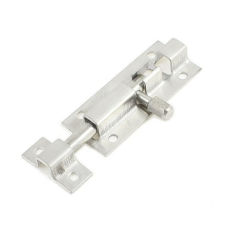 Unique Bargains 3" Stainless Steel Slide Bolt Door Gate Interior Lock New