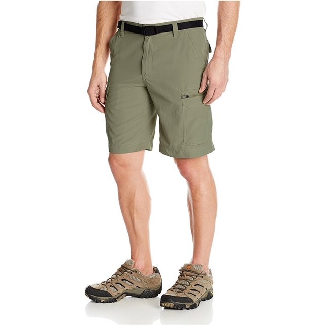 GH Bass & Co. Pantalones cortos para caminar casuales de aventura para hombre, verde, 33 G.H. Bass & Co. Caminando