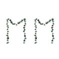 thumbnail image 1 of Maytalsory Romantic Atmosphere With Simulated Flower Vines For Restaurants Etc White+Blue 45 roses 2Set, 1 of 6