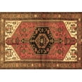 thumbnail image 1 of Ahgly Company Indoor Rectangle Persian Brown Traditional Area Rugs, 7' x 9', 1 of 4