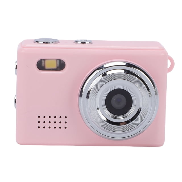 Cámara De Video Compacta, Videocámara Digital 1080P HD 2MP, Espera Prolongada Con Carga Tipo C, Cámara Pequeña Portátil Con Pantalla A Color, Diseño De Correa Para La Muñeca
