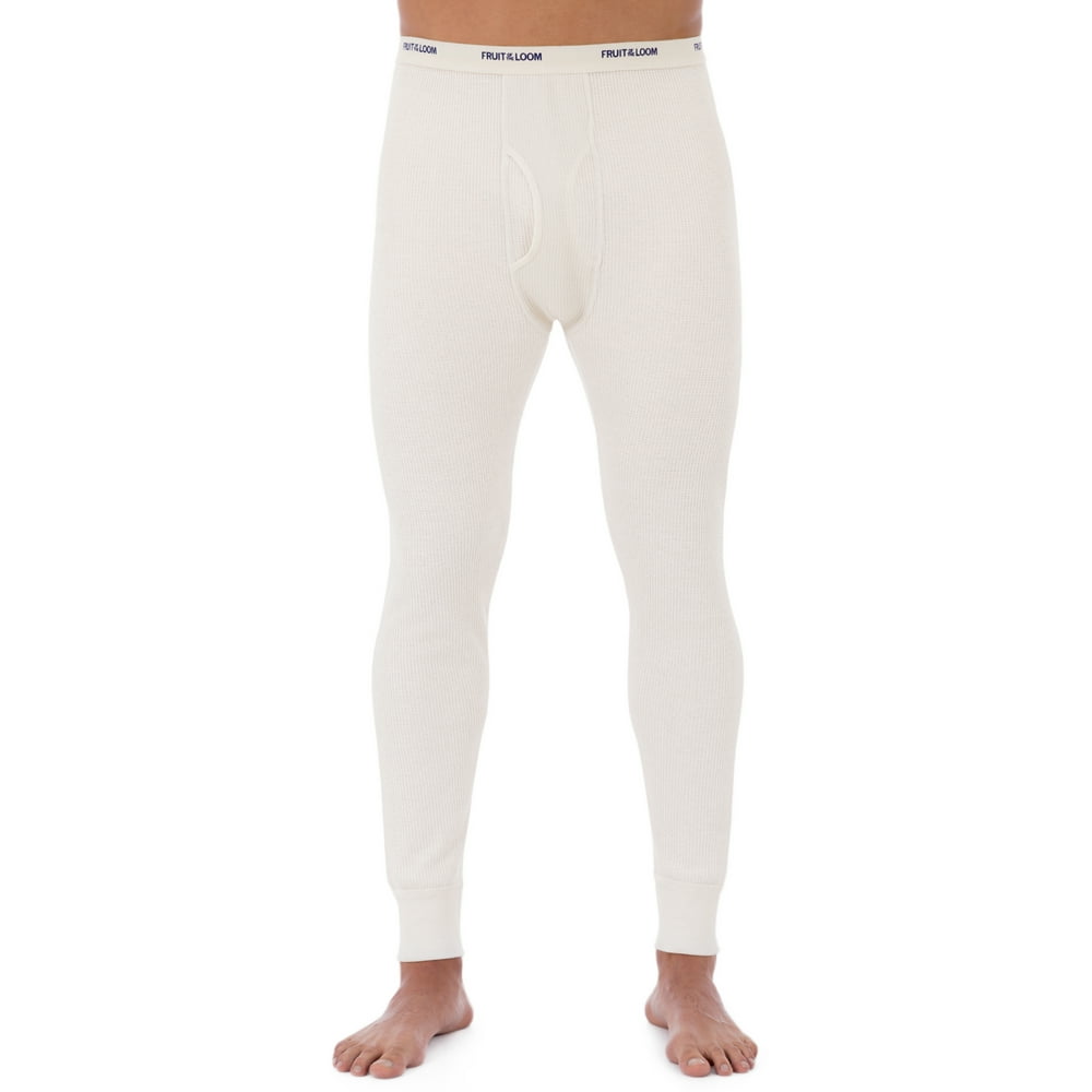fruit of the loom men's classic thermal underwear bottom