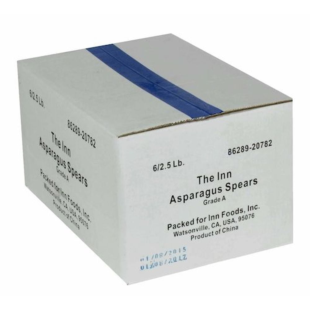 Savor Imports Individual Quick Frozen Medium Asparagus Spears, 2.5 Pound -- 6 per case