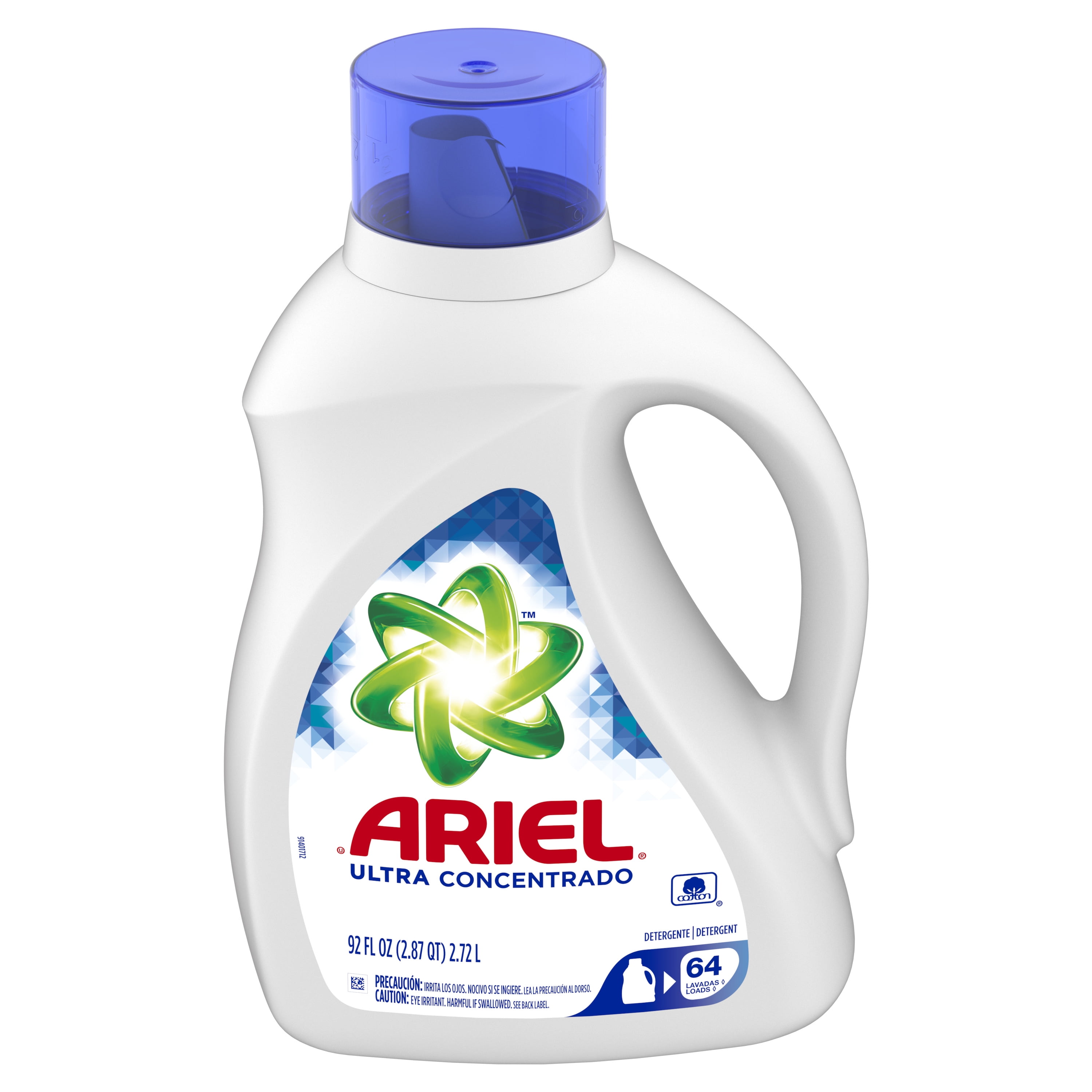 Ariel Ultra Concentrated Liquid Laundry Detergent, Original, 92 oz, 64 Loads