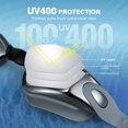 thumbnail image 2 of Swim Goggles, No Leaking Anti-Fog UV Protection Swimming Goggles for Men Women Water sports (Adjustable), 2 of 5