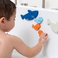thumbnail image 3 of Quut Bath Puzzle Shark Toy, Babies and Toddlers, Foam Bath Toy Set, Ages 8 Months+, 3 of 8