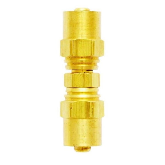 Re-usable Brass Hose Fitting Mender - 0.25 x 0.56 in. Id