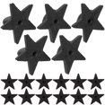 thumbnail image 2 of 100Pcs Pin Back Lock Clamp Replaceable Pin Back Star Shape Locking Pin Back for Brooch Replacement, 2 of 9